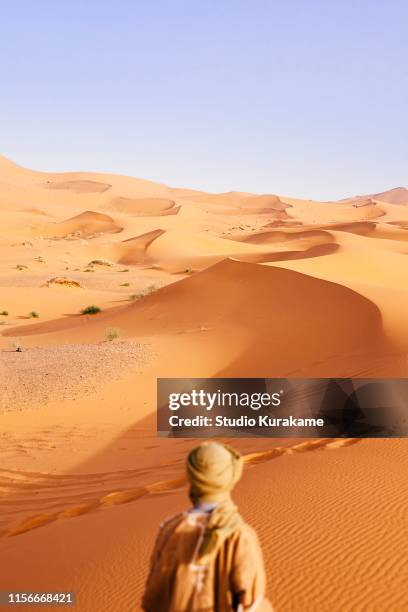 ttttuareg berber tribesman in the sahara desert - berber stock pictures, royalty-free photos & images