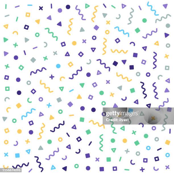 decorative trendy vector pattern - raised dots texture stock illustrations