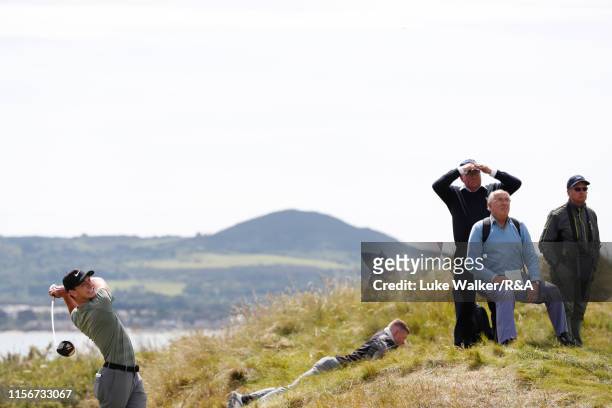 Rowan Lester of Ireland during Day Two of the R&A Amateur Championship at Portmarnock Golf Club on June 18, 2019 in Portmarnock, Ireland.