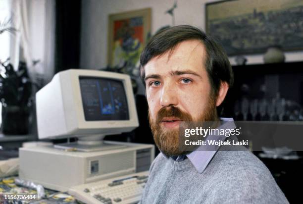 Alexey Pajitnov - Soviet computer engineer and programmer, developer of one of the most popular computer games in history - Tetris. Moscow, Soviet...