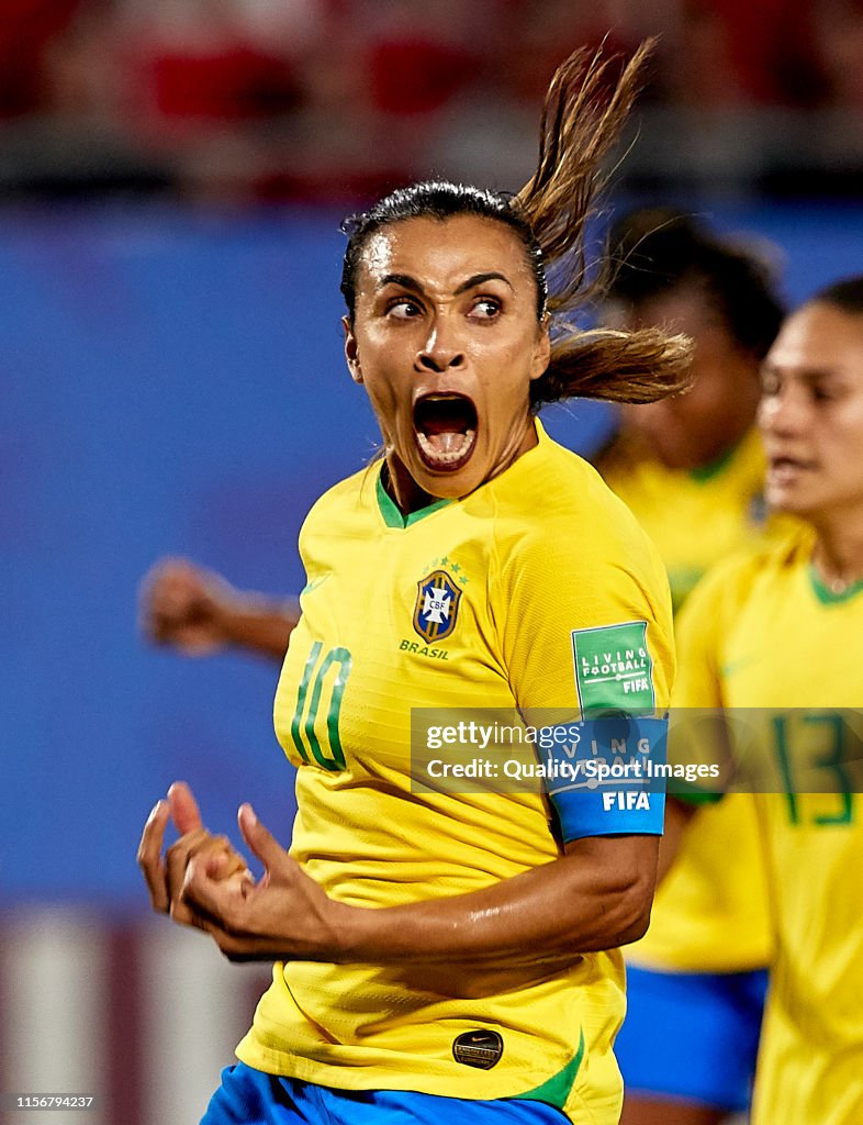 Italy v Brazil: Group C - 2019 FIFA Women's World Cup France