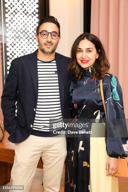 Sharan Pasricha and Eiesha Bharti Pasricha celebrate the launch of The Penthouse at Gasholders London: A curated space of art and interiors by...