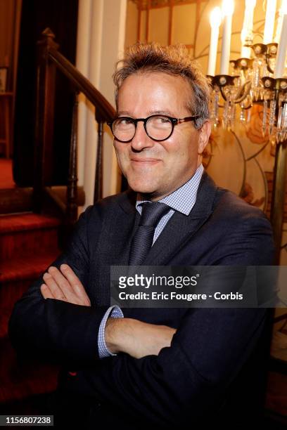 Martin Hirsch, president of Assistance Publique Hopitaux de Paris , poses during a portrait session in Paris, France on .