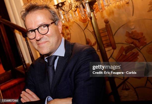 Martin Hirsch, president of Assistance Publique Hopitaux de Paris , poses during a portrait session in Paris, France on .