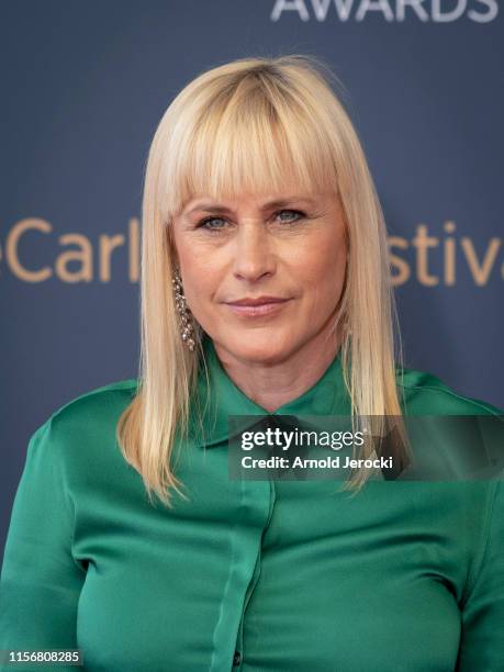 Patricia Arquette attends the closing ceremony of the 59th Monte Carlo TV Festival on June 18, 2019 in Monte-Carlo, Monaco.