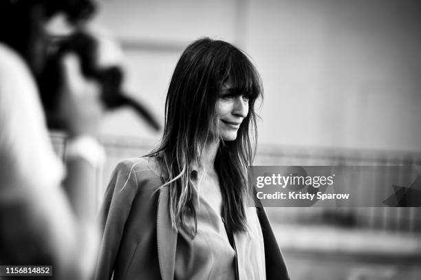 Caroline de Maigret attends the Ami Alexandre Mattiussi Menswear Spring Summer 2020 show as part of Paris Fashion Week on June 18, 2019 in Paris,...