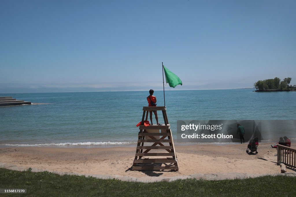 Lake Michigan Water Levels Surge After Record May Rainfall In Chicago Area