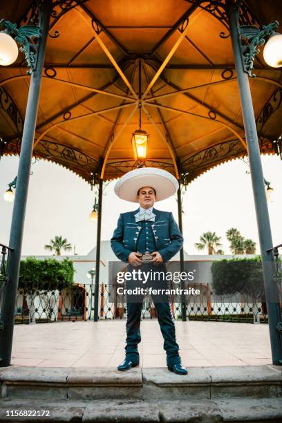 mariachi band playing - sombrero stock pictures, royalty-free photos & images