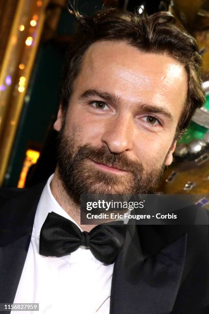 Actor, Amaury de Crayencour poses during a portrait session in Paris, France on .