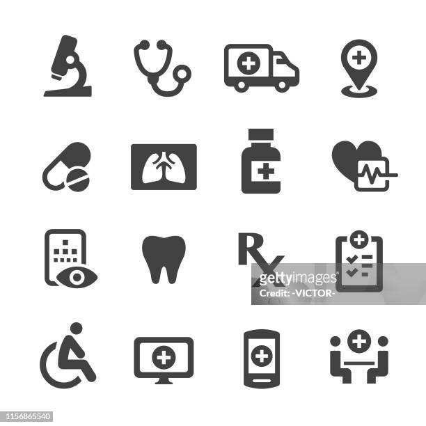 medizinische ikonen set - acme serie - car xray stock-grafiken, -clipart, -cartoons und -symbole