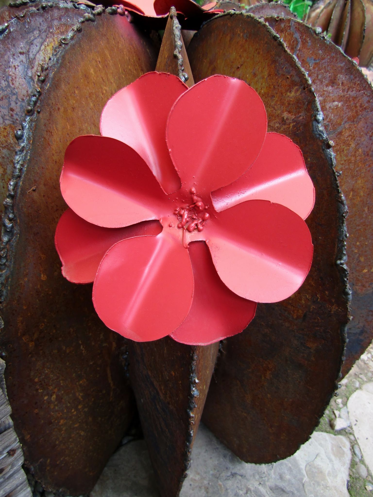 metal sculpture garden