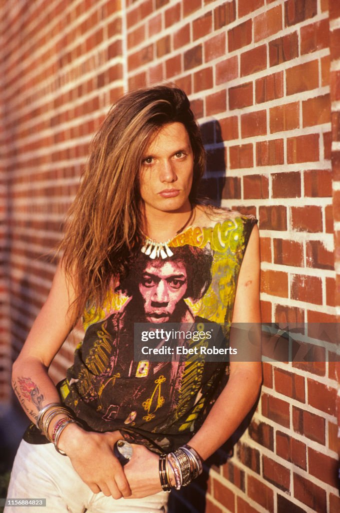 Sebastisn Bach Rocker Canadian singer-songwriter Sebastian Bach of Skid Row in Orlando ...