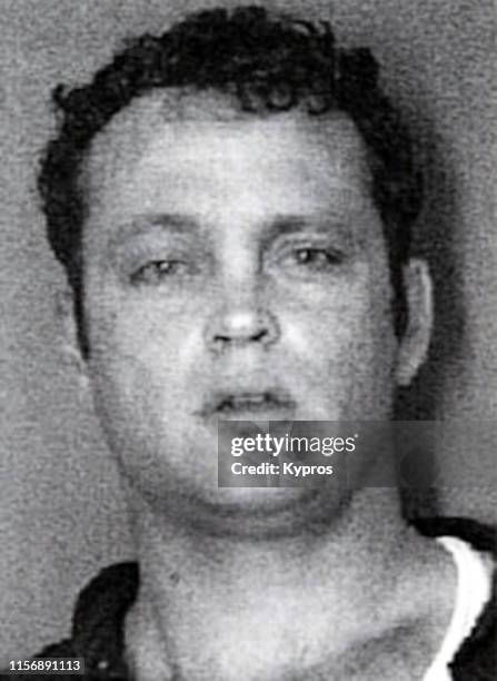 In this handout, American actor, producer, screenwriter, and comedian Vince Vaughn in a mug shot following his arrest for fighting in public, North...