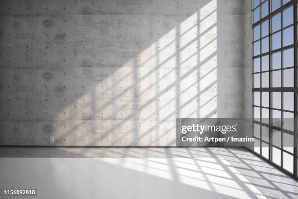 structural interior design - 3d design - wall shadow stock illustrations