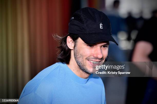 French Rapper, Orelsan attends the Etudes Menswear Spring Summer 2020 show as part of Paris Fashion Week on June 19, 2019 in Paris, France.