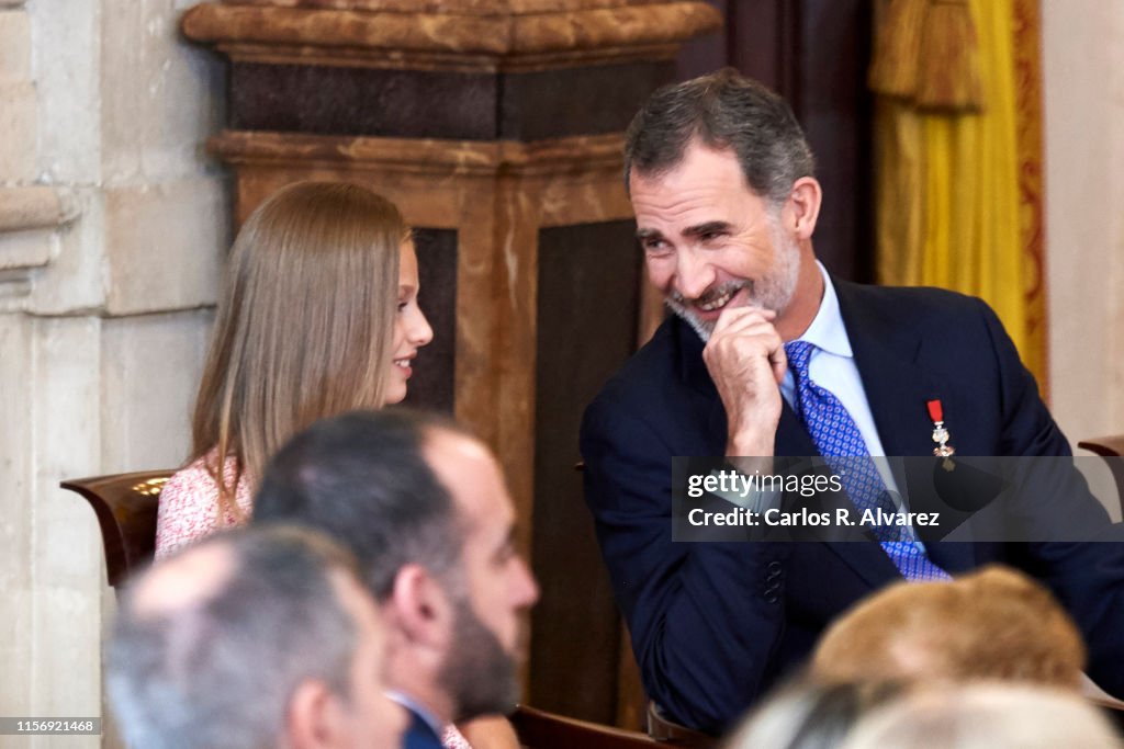 Spanish Royals Deliver 'Order of the Civil Merit' Awards