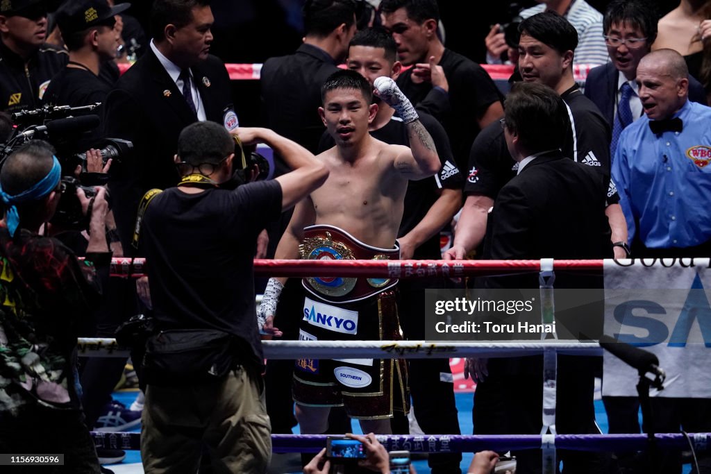 Kazuto Ioka v Aston Palicte - WBO Super Flyweight Title Bout