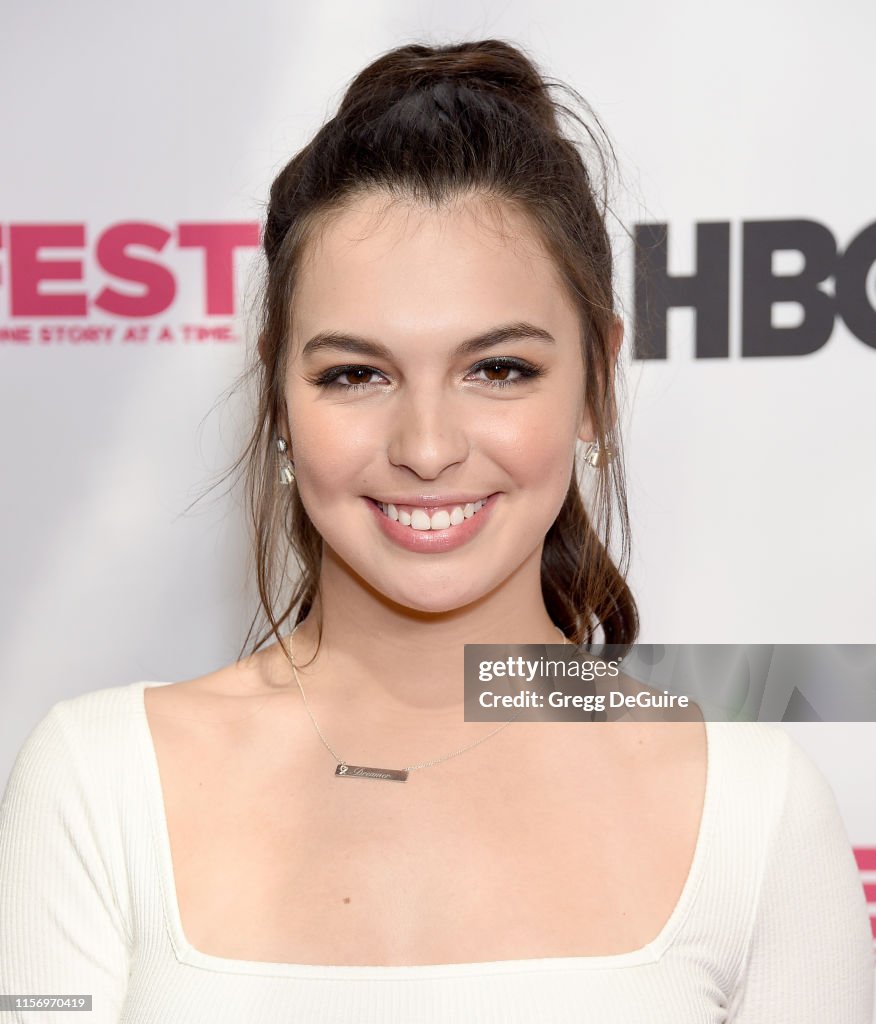 Isabella Gomez arrives at the 2019 Outfest Los Angeles LGBTQ Film