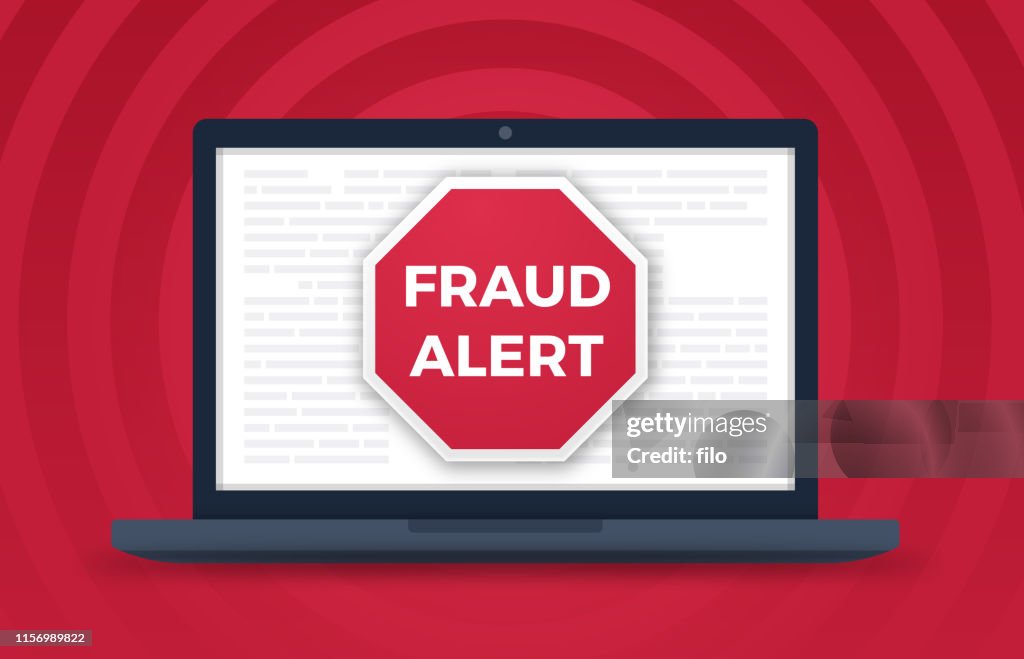 Crime de alerta de fraude informática