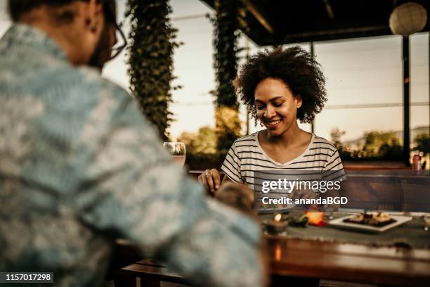 Couple on a luch