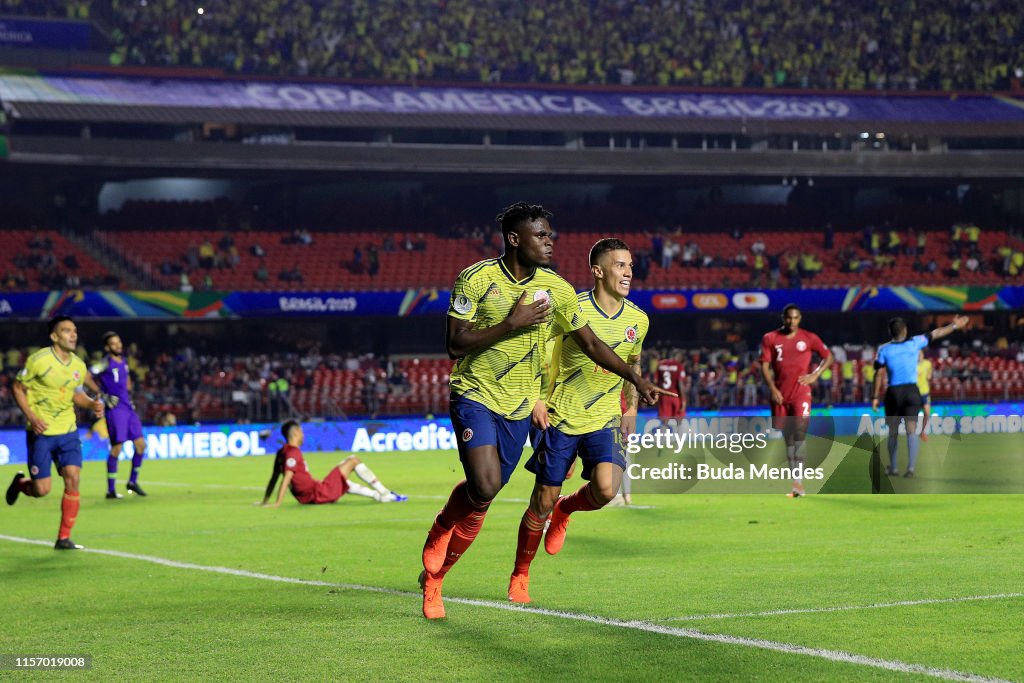 Colombia v Qatar: Group B - Copa America Brazil 2019