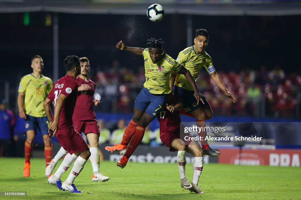 Colombia v Qatar: Group B - Copa America Brazil 2019