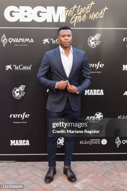 Julio Baptista attends 'Get Best Give Most' Charity Party on June 19, 2019 in Madrid, Spain.