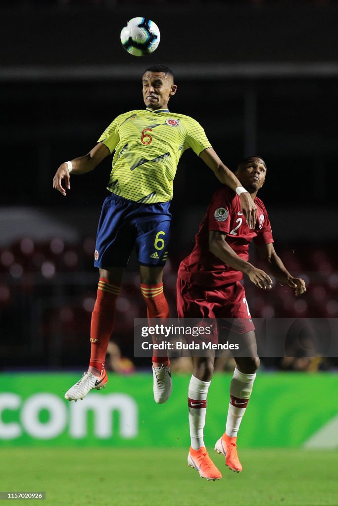 Colombia v Qatar: Group B - Copa America Brazil 2019