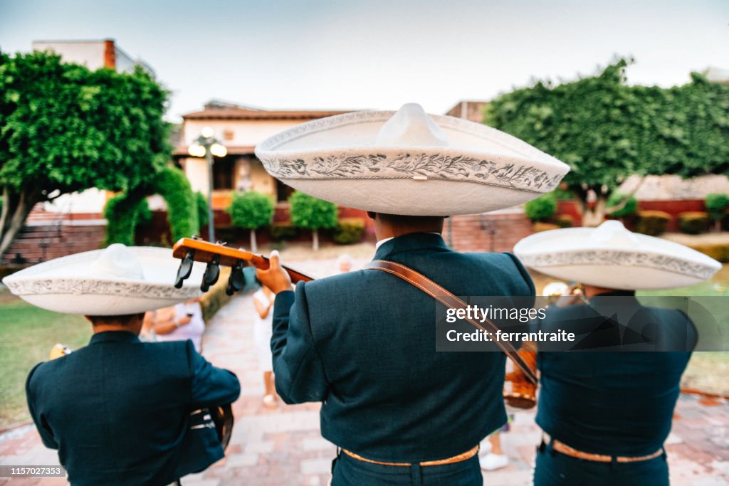 Mariachi Band Playing