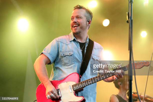 Jason Isbell performs during the 2019 BRIC Celebrate Brooklyn! Festival at Prospect Park Bandshell on June 19, 2019 in New York City.