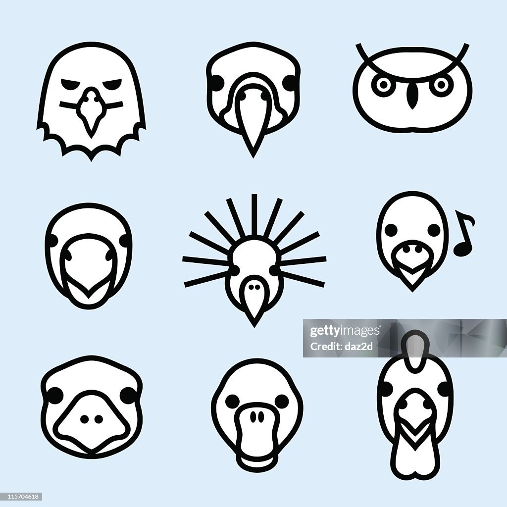 ZOO ICONS (outline) 3
