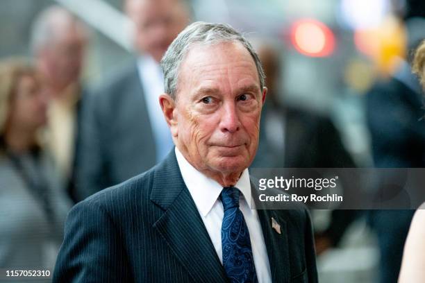 Michael Bloomberg attends the 2019 American Songbook Gala at Alice Tully Hall at Lincoln Center on June 19, 2019 in New York City.