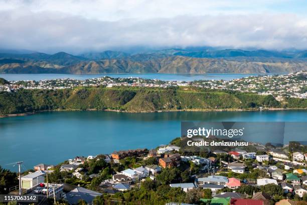 wellington city east - wellington nieuw zeeland stockfoto's en -beelden