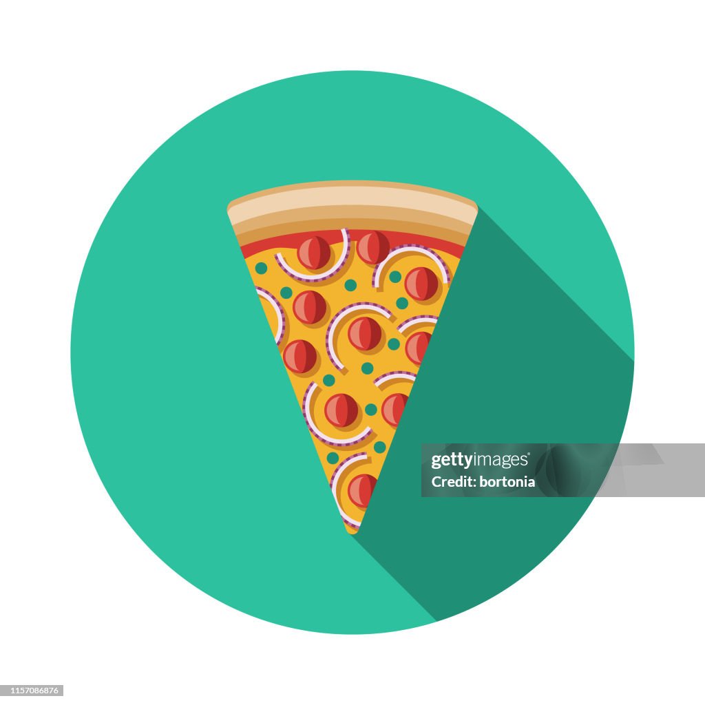 Bruschetta Pizza Icon