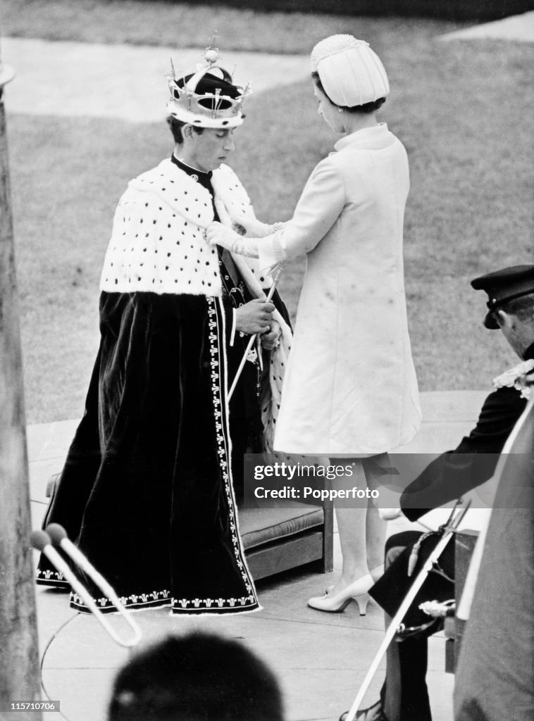 Investiture of Prince Charles As Prince Of Wales