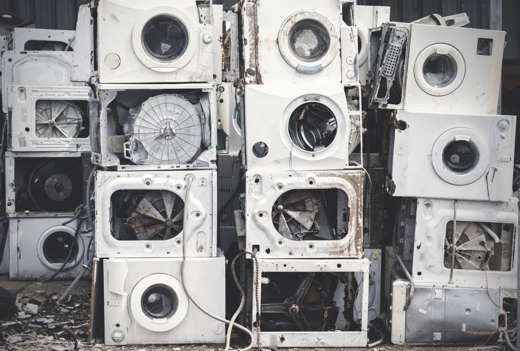 recycling washing machine