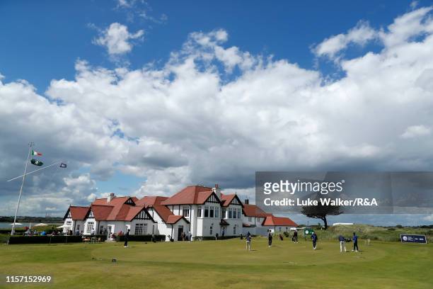 General view of the club house during day four of the R&A Amateur Championship at Portmarnock Golf Club on June 20, 2019 in Portmarnock, Ireland.