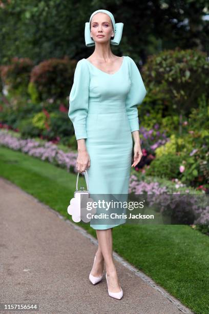 Tatiana Korsakova attends Ladies Day at Royal Ascot Racecourse on June 20, 2019 in Ascot, England.