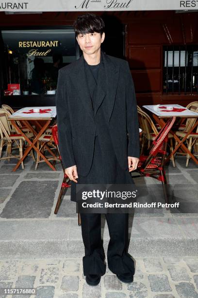 Actor Gong Yoo attends the Louis Vuitton Menswear Spring Summer 2020 show as part of Paris Fashion Week on June 20, 2019 in Paris, France.