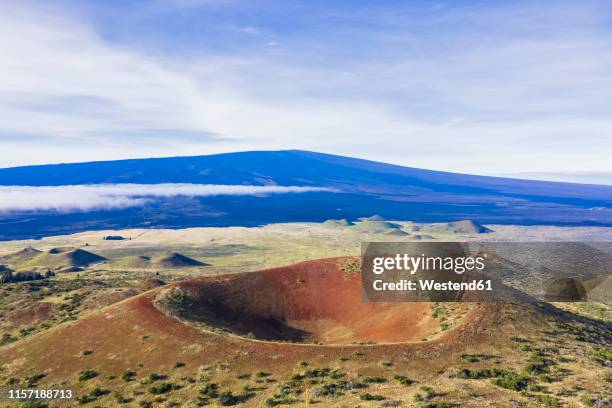 usa, hawaii, big island, extinct volcano at mauna kea state park - mauna loa stock pictures, royalty-free photos & images