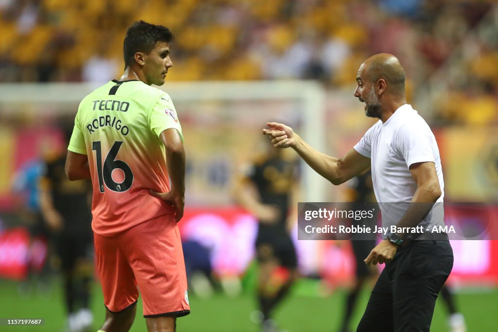 Manchester City v Wolverhampton Wanderers - Premier League Asia Trophy Final