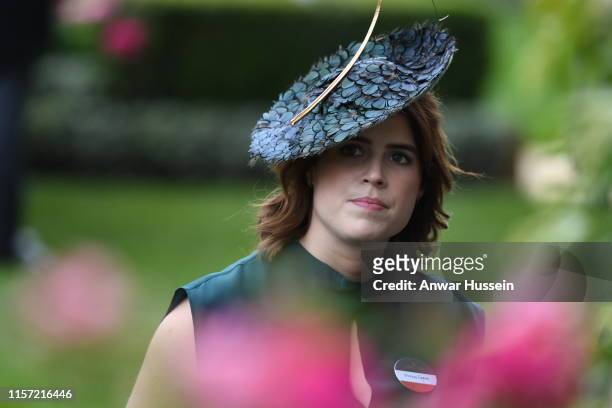 Princess Eugenie attends Ladies Day at Royal Ascot on June 20, 2019 in Ascot, England.
