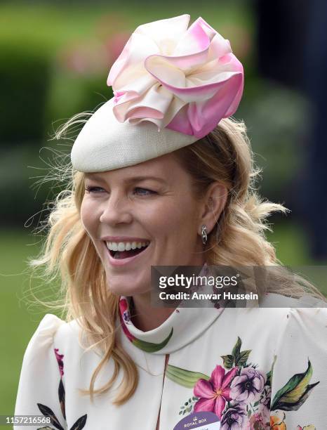 Autumn Phillips attends Ladies Day at Royal Ascot on June 20, 2019 in Ascot, England.
