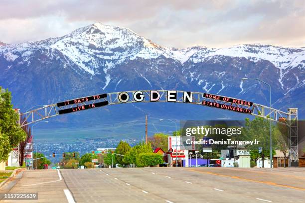 ogden - ogden utah stock-fotos und bilder