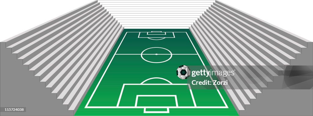 Soccer playfield