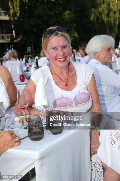 Ingeborg Bergmann, Royal Mink, during the PIN Summer Party at Pinakothek der Moderne on July 22, 2019 in Munich, Germany.
