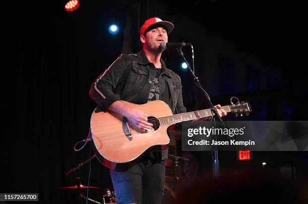 Singer/songwriter Jackson Michelson performs at 3rd and Lindsley on June 20, 2019 in Nashville, Tennessee.