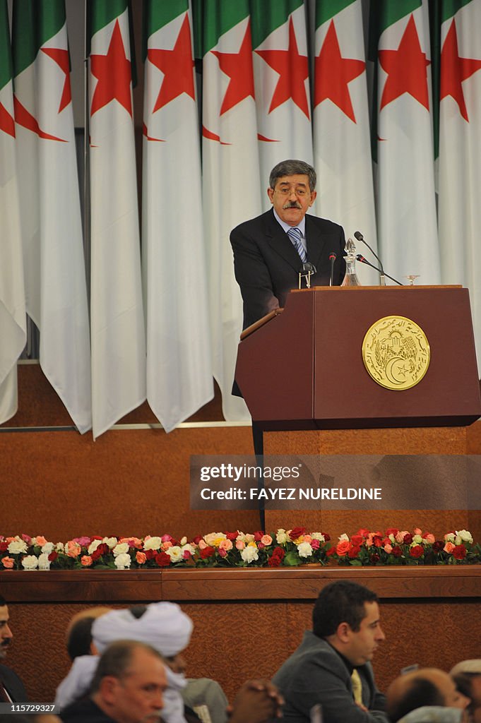 Algerian Prime Minister Ahmed Ouyahia ad