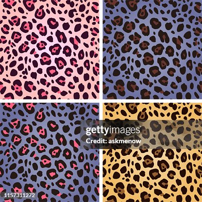 Seamless leopard skin pattern Seamless leopard skin pattern