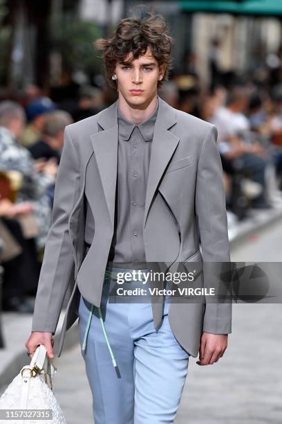 Hector Bellerin walks the Louis Vuitton catwalk at Paris Fashion Week Men's, London Evening Standard